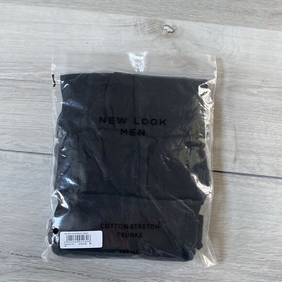 New Look 3-pack trunks with contrast waistband in red, white and blue Size M NWT - Picture 5 of 6